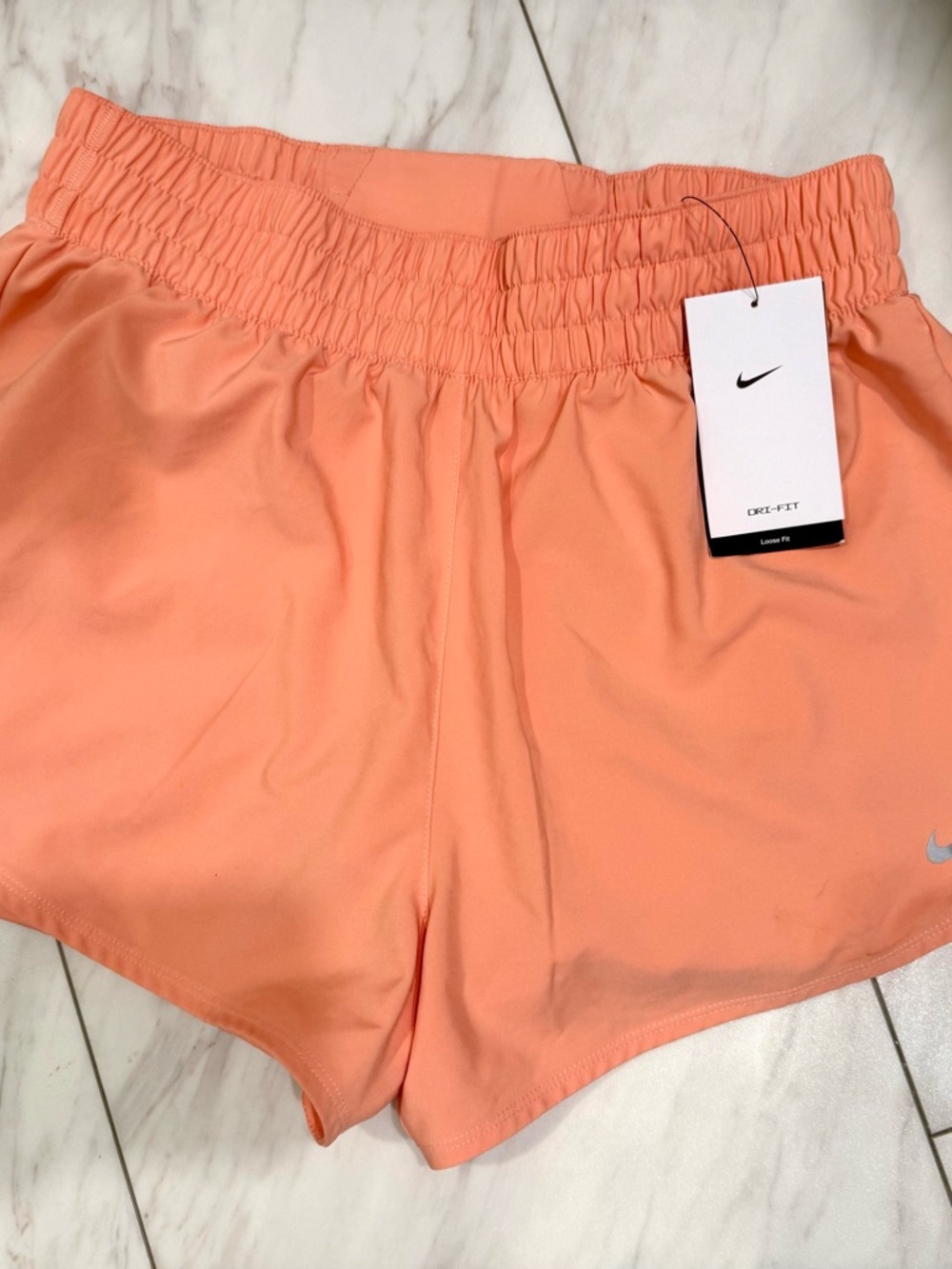 Nike Women’s Dri-FIT Peach Athletic Shorts